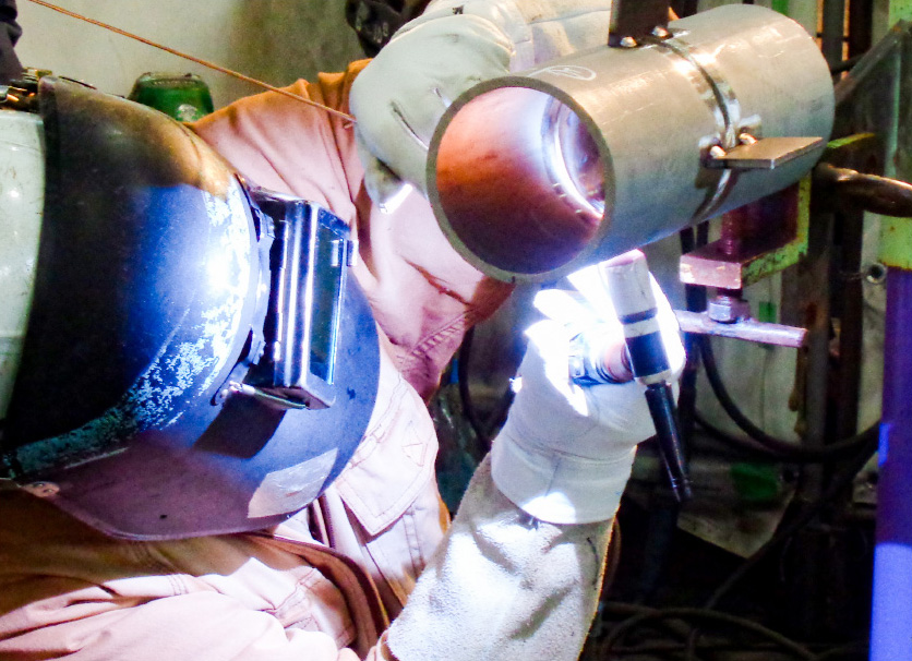 工事施工・溶接